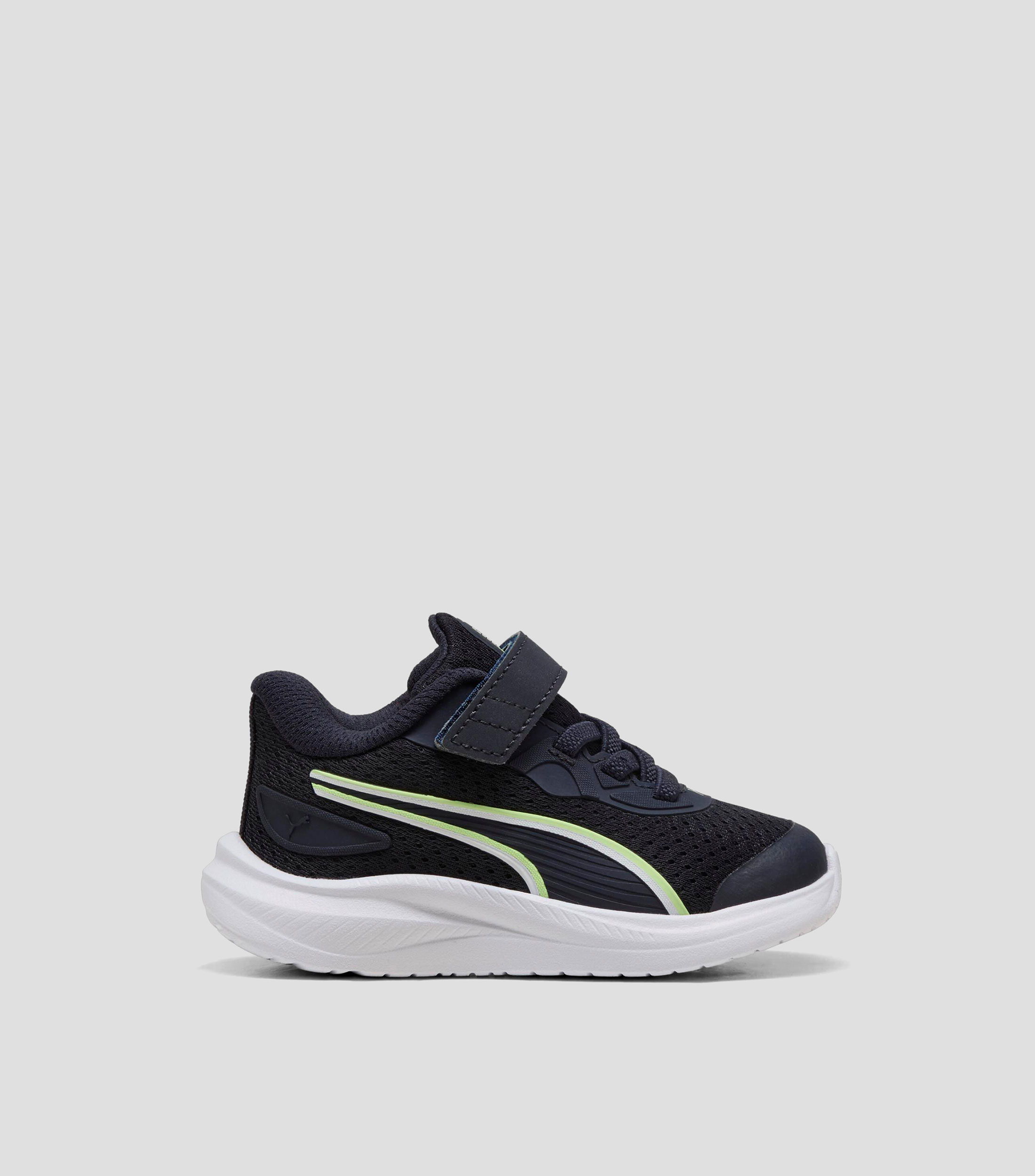 Tenis deportivo en piel liso Niño